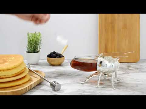 Transparent Seasoning Honey Storage