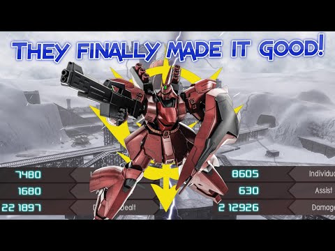 GBO2 Sazabi (post-buff): They finally made it good!