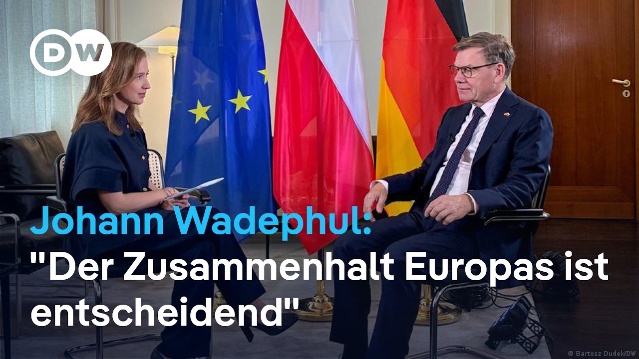 Der deutsche Außenminister Johann Wadephul wirbt für europäische Einheit