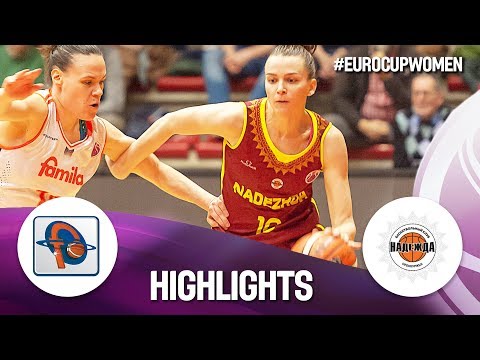 Баскетбол Famila Schio v Nadezhda — Highlights — EuroCup Women 2018-19