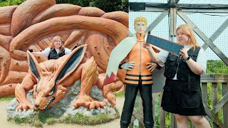 naruto & boruto (shinobi-zato) theme park | 2023 Japan & Korea Trip - DAY 13