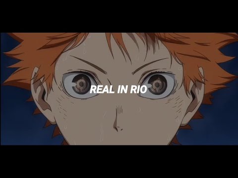 Real in Río x hot wings // Haikyuu!! 🏐