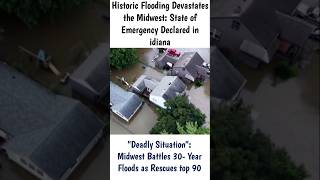 Historic Flooding Devastates the Midwest: State of Emergency Declared in Indiana