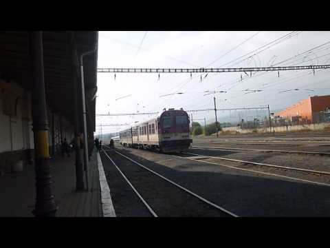 ČD 843.006 - Příjezd vlaku R 1197 - Chomutov, 6.10.2013