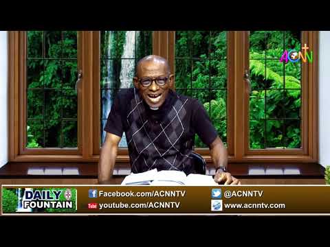 THE DAILY FOUNTAIN DEVOTIONAL OF SEPTEMBER 06, 2021 - THE VEN. PROF. OSAD OSAMWONYI