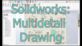 CAD with Solidworks: Multidetail Drawings
