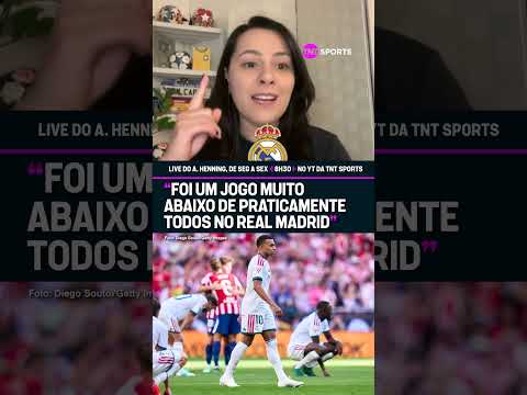 ELENCO DO REAL MADRID RECEBE MAIS CRÍTICAS QUE MOURINHO? #shorts