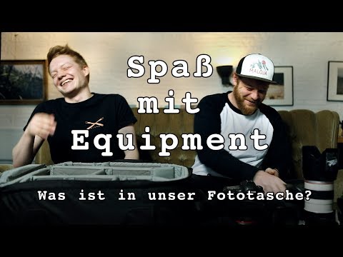 Spaß mit Equipment Ep. 1 | Was ist in unser Fototasche?!