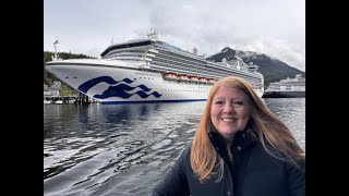 Sailing into Skagway Alaska | Sapphire Princess Balcony Arrival – May 21, 2025