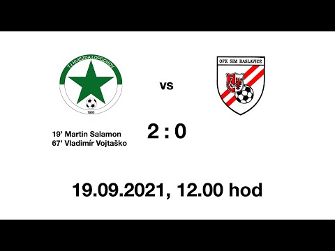 TJ HVIEZDA LOPÚCHOV - OFK SIM RASLAVICE B, 19. septembra 2021 so začiatkom o 12:00hod