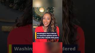 Fired Washington Post opinion writer still waiting for reinstatement, back pay