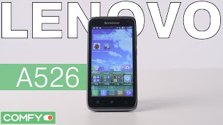 Lenovo A526 (Dark Blue) - відео 2