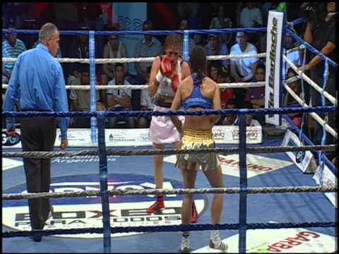 carolina crespita rodriguez v/s anahi salles final del 4°round y 5°round