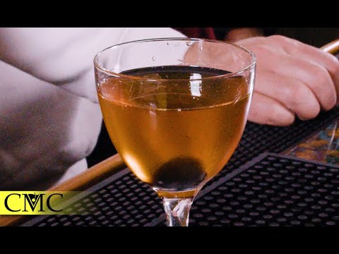 The Black Manhattan with Amaro Nonino