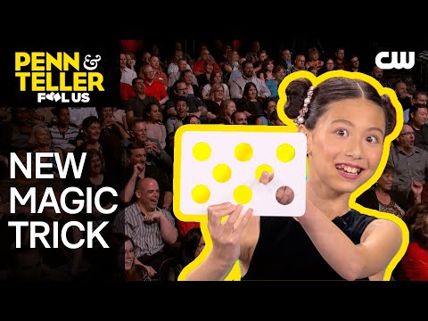 11-Year-Old Magician Performs Dots Magic Trick | Penn & Teller: Fool Us | The CW
