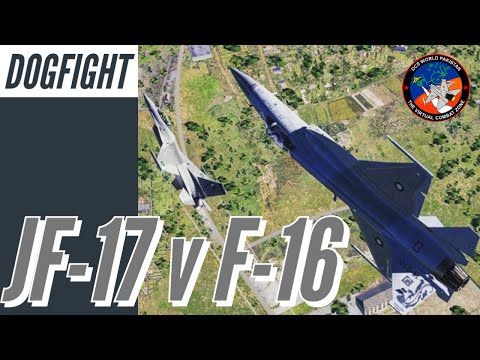 DCS JF-17 versus F-16 | Dogfight | Top Gun School | Urdu