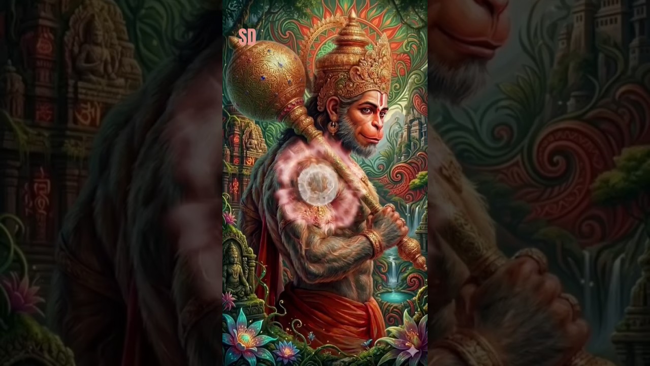 🚩 हनुमान जी का चमत्कारी आशीर्वाद देखें #bajrangbali #viralshort #trending