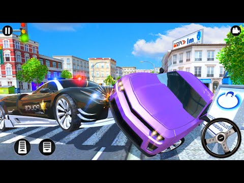 US Police Car Chase Duty - Cop Car Driving Simulator - Android Gameplay.