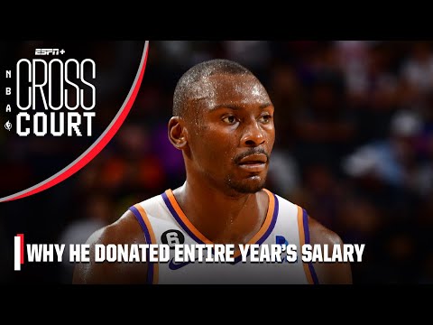 Bismack Biyombo explains why he donated an entire season's salary | NBA Crosscourt