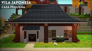 Como uma Vila Japonesa | Casa Pequena | Hytale Tutorial