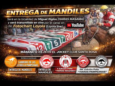 ENTREGA DE MANDILES EN HARAS MASAMA Miguel Riglos - L.P.@fotochartloyola23