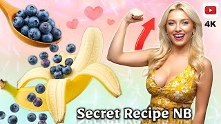 Ultimate Energy & Immunity Boost! 🔥 Blueberry Banana Smoothie