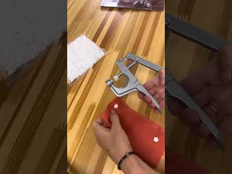 Как установить пластиковые кнопки на изделие. Легкий, понятный МК. Кнопки можно купить у нас