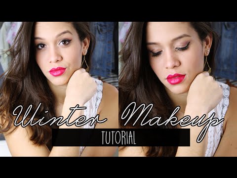 WINTER MAKEUP TUTORIAL | Carol Alves