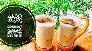 ബദാം ഷേക്ക്‌ന്റെ  രുചിയിൽ  ചക്കകുരു ഷേക്ക്‌ |jack fruit milk shake |healthy  shake