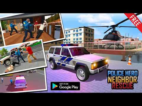 Police Hero Neighbor Rescue Video