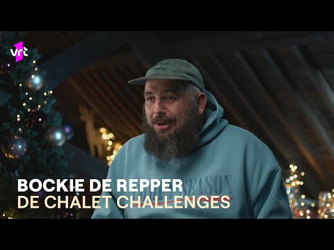 Bockie De Repper waagt zich aan 'De chalet challenges'