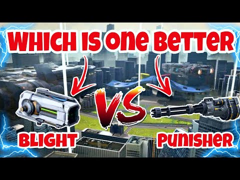 [WR]🔥Blight VS Punisher Weapon Comparison |War Robots|