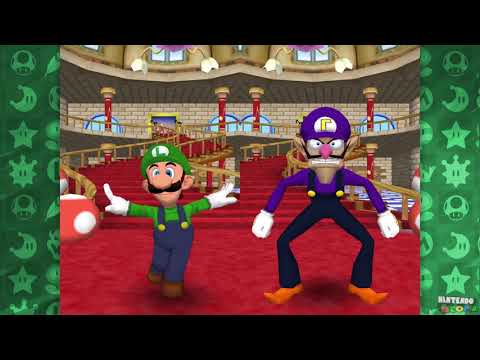 Dance Dance Revolution: Mario Mix for Gamecube ᴴᴰ Full Playthrough (Luigi gameplay)