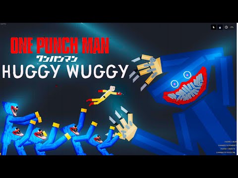 SAITAMA vs HUGGY WUGGY │PEOPLE PLAYGROUND