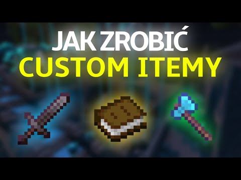 Jak zrobić CUSTOM ITEMY w MINECRAFT? (ItemEdit plugin i inne sposoby...)