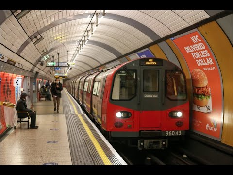 (HD) Jubilee Line 1996 Stock heading to Charing Cross at Green Park 13/12/2020
