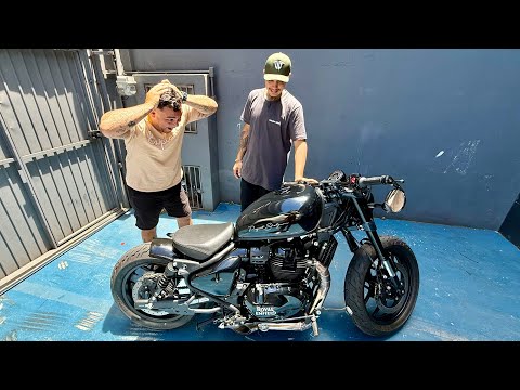ROYAL ENFIELD MOST BEAUTIFUL IN BRAZIL - PROJECT SHOTGUN #youtube