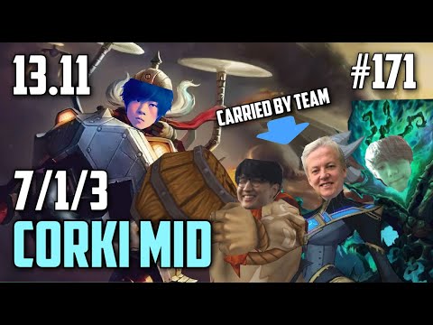 Will Camille + Jae Gragas Carry, 7/1/3 Corki Mid | League of Legends #171 Patch 13.11