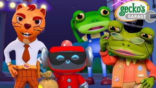 Who Stole the Battery? 🕵️‍♂️🔍 | Gecko's Garage 🚚 | Cartoons For Kids | Toddler Fun Learning