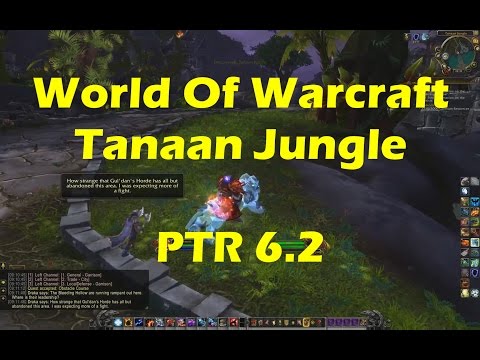 World of Warcraft WoD PTR: Entering Tanaan Jungle First Quests Horde (WoW 6.2)
