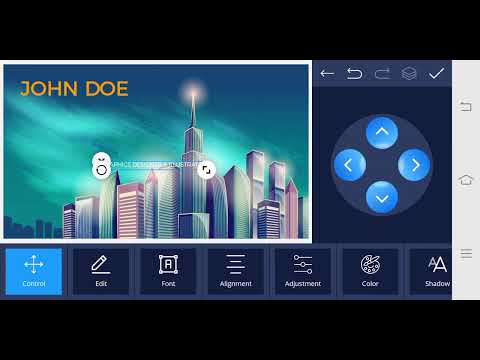 Business Card Maker, Templates Video