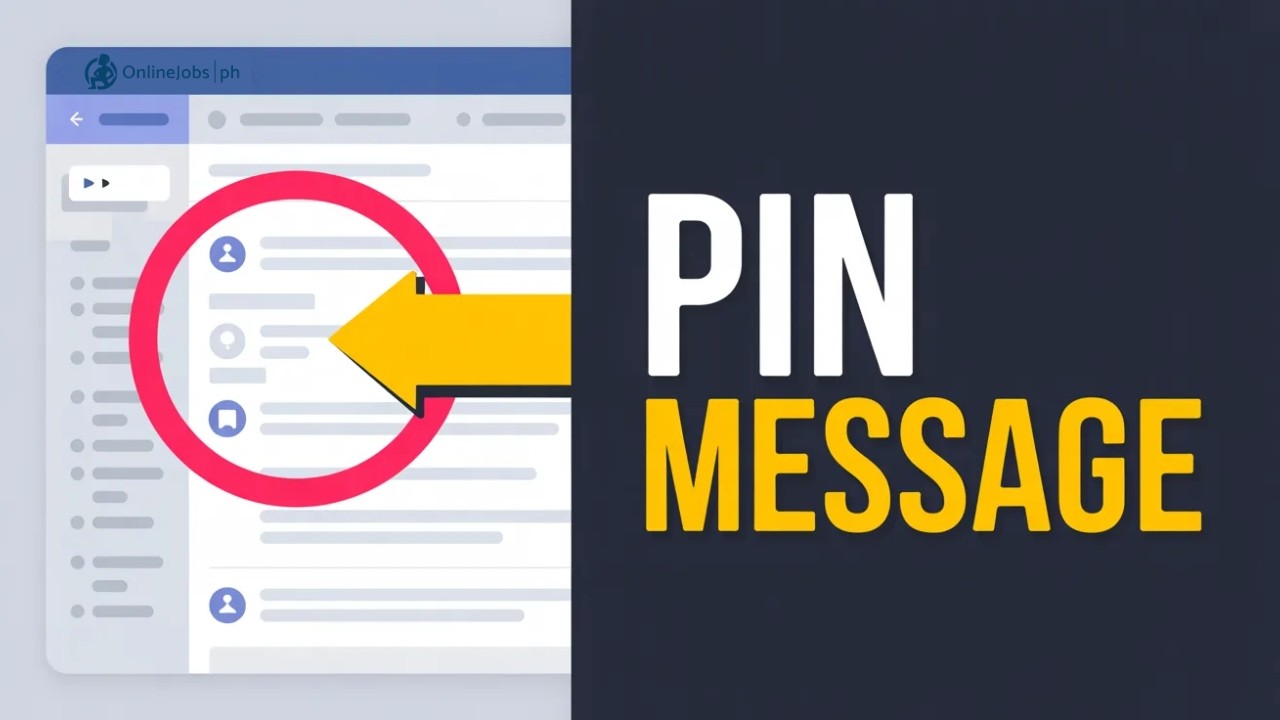 How to Pin a Message in OnlineJobs.ph (2026) | Step-by-Step Tutorial