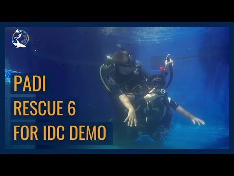 PADI IDC - Rescue Exercise 6 Demo