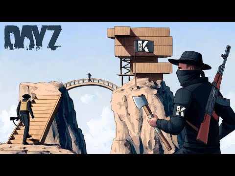 HOW WE BUILT and DEFENDED our COZY ROCK BASE - DayZ (MOVIE)