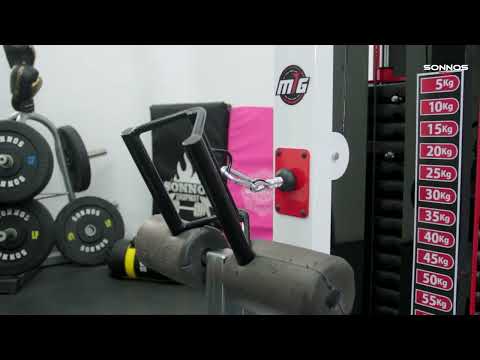 POLEA DORSALES SONNOS LINEA PRO 100kg (combinada con remo)