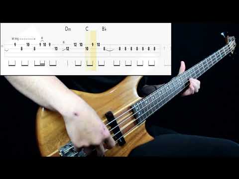 Red Hot Chili Peppers - This Velvet Glove (Bass Cover) (Play Along Tabs In Video)