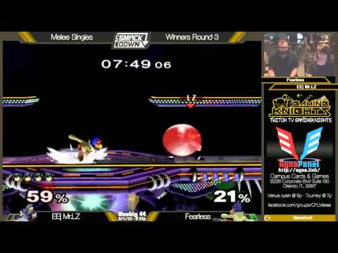 Mr. Lz (Marth) vs Fearless (Falco)