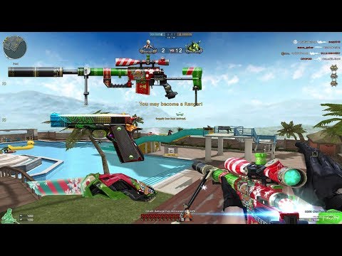 Crossfire NA 2.0 : M200 Cheytac - Gingerbread -Hero Mode X - Zombie V4