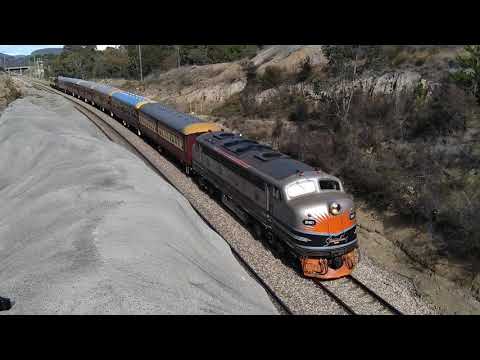 B61 & GM10 at Marrangaroo Tunnel NSW. 27th July 2019