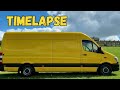Van Build TIMELAPSE | DIY Campervan Conversion | Mercedes Sprinter